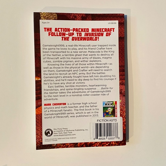 🟩 Minecraft & Game *3 Books* Building Games, Battle for Nether, Phantom Virus - Picture 9 of 9